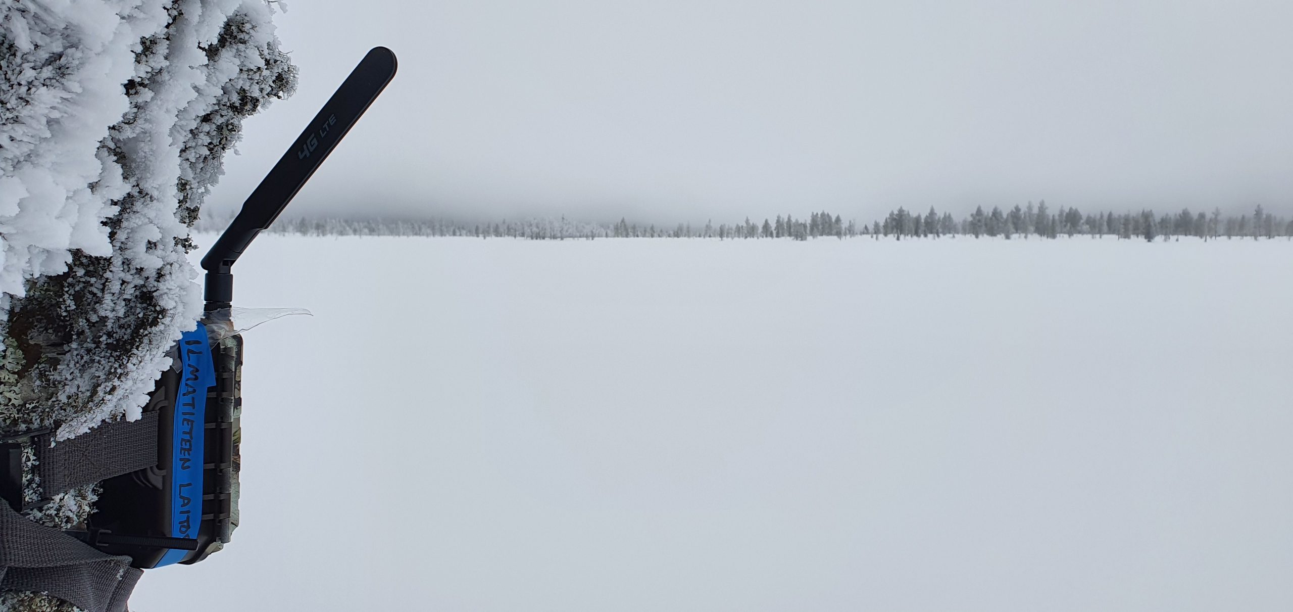Kamera tutkimusjärvellä